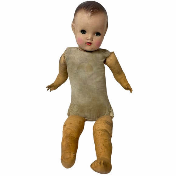 Vintage Doll Horsman Rare Antique Doll Soft Body Collectors Item - Picture 2 of 11